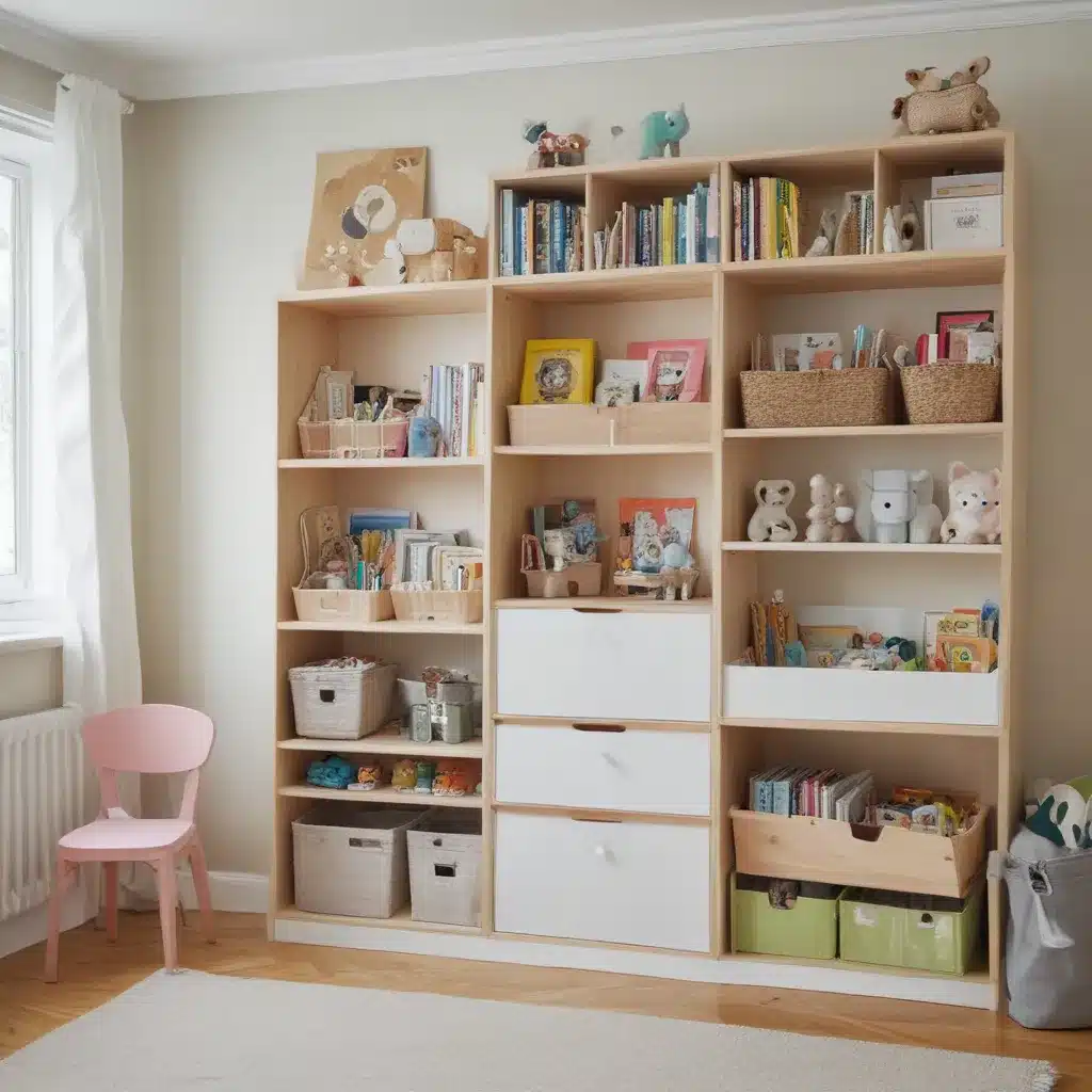 Creative Kids Room Storage Solutions