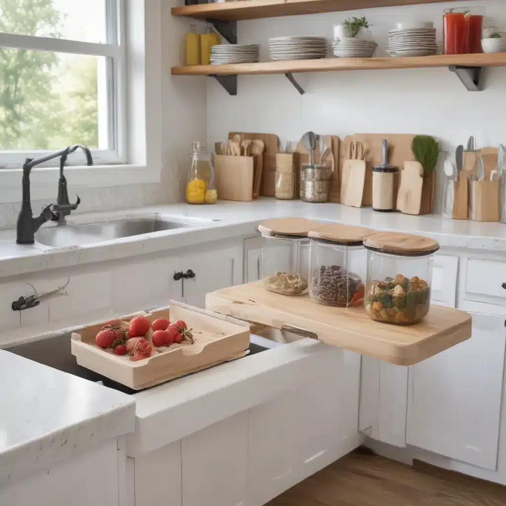 Creative Kitchen Storage Streamlines Meal Prep and Clean Up