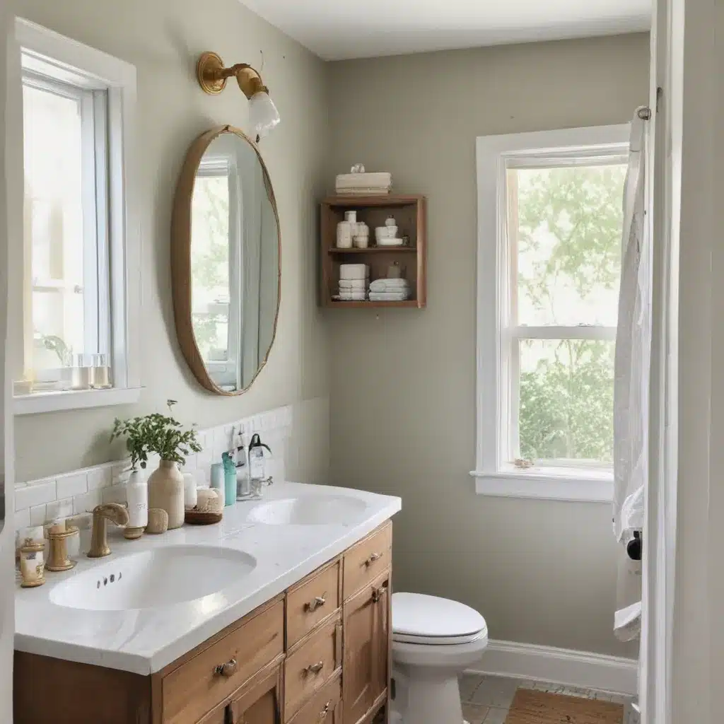 Dated to Dreamy: Bathroom Redos On A Budget