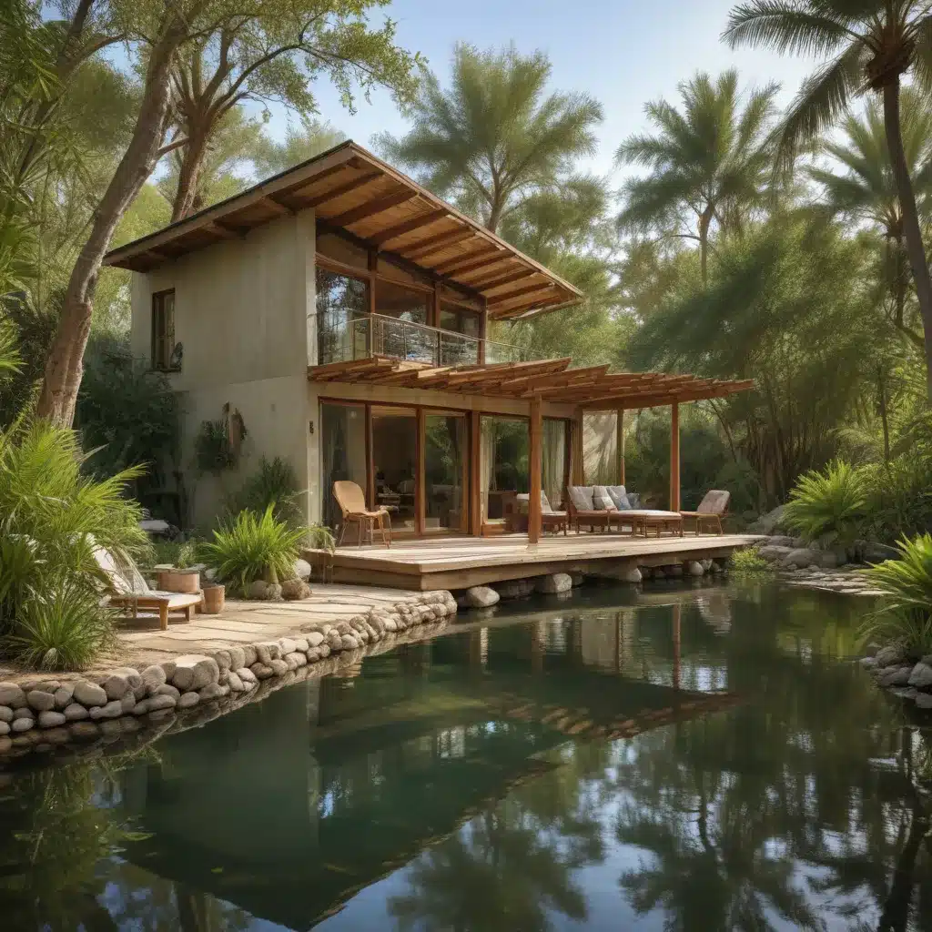 Eco-Friendly Oasis With Sustainable Materials