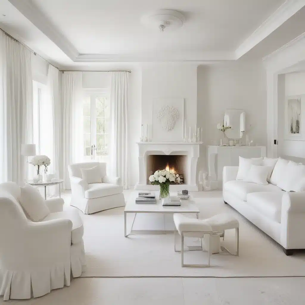 Elegant All-White Palettes
