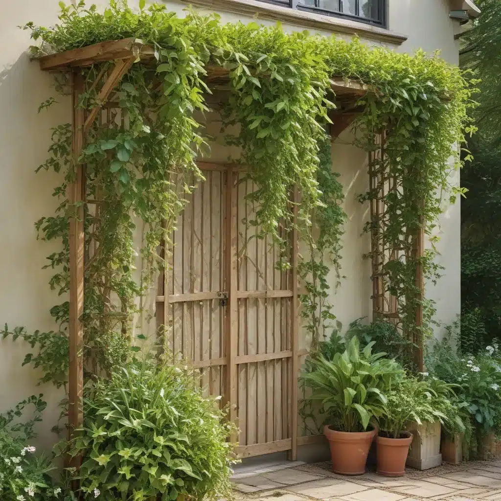 Go Vertical with Trellises and Climbing Plants