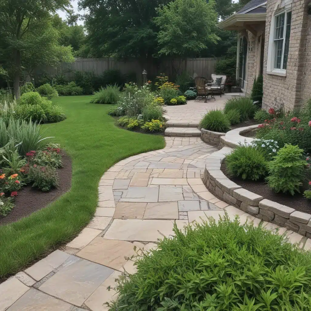 Hardscapes Define And Accent Garden Spaces