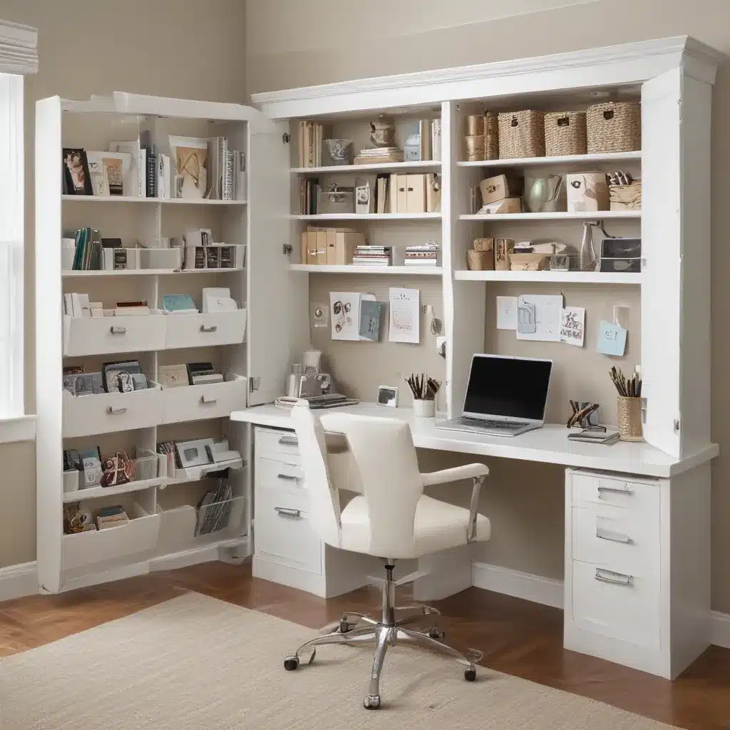 Home Office Storage Promotes Next Level Organization
