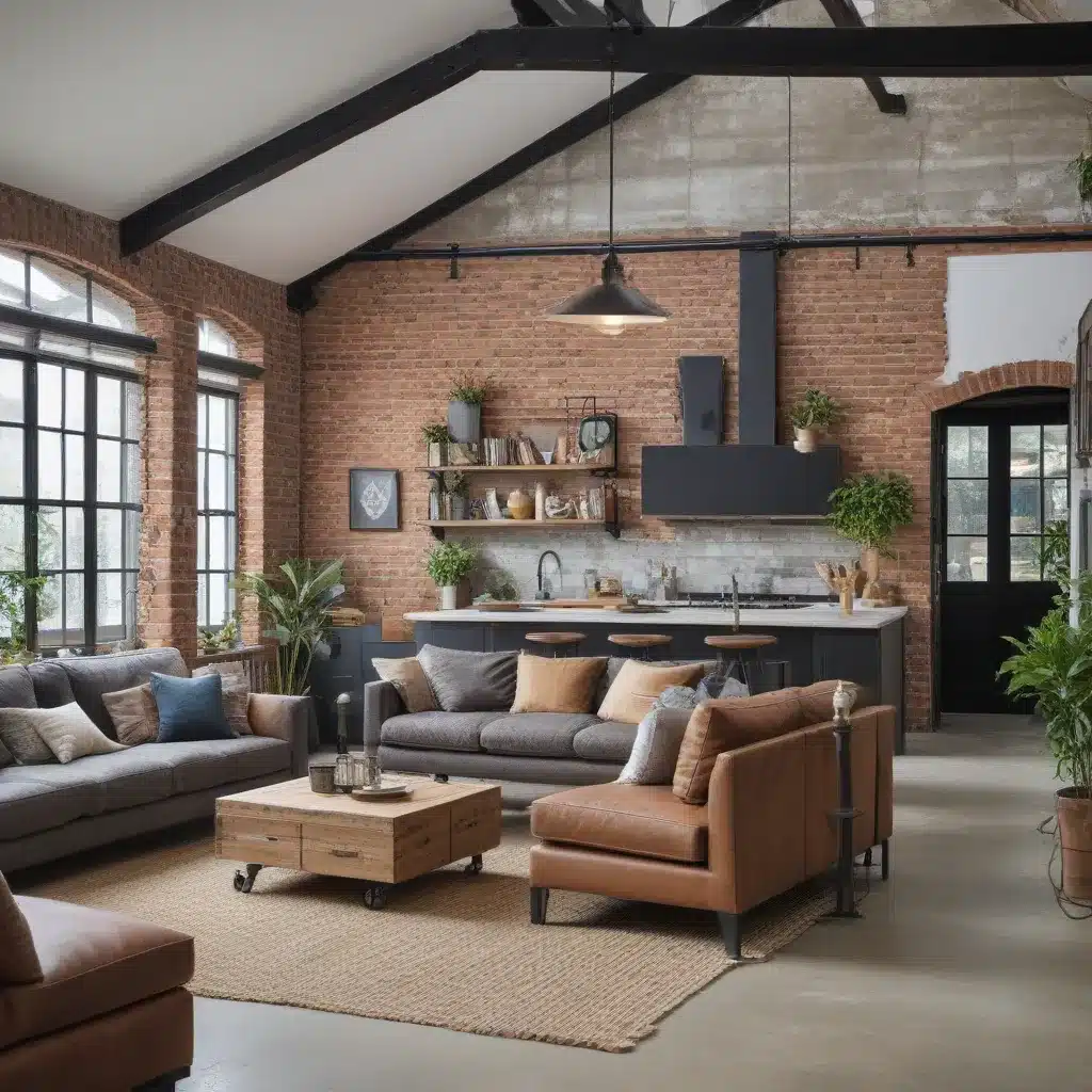 How To Create An Industrial Style Open Plan Living Space