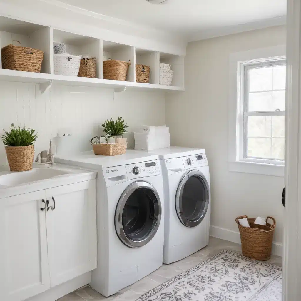 Inexpensive Laundry Room Makeovers That Pop