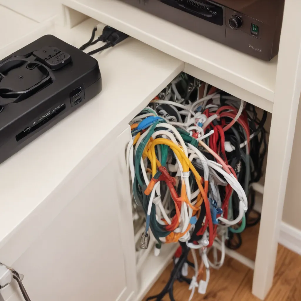 Keep Cords and Cables Organized and Out of Sight