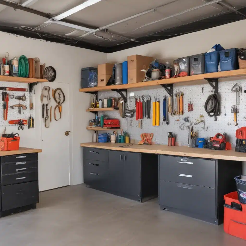 Keep Garage Organized for Workspace and Storage Keep Garage Organized for Workspace and Storage