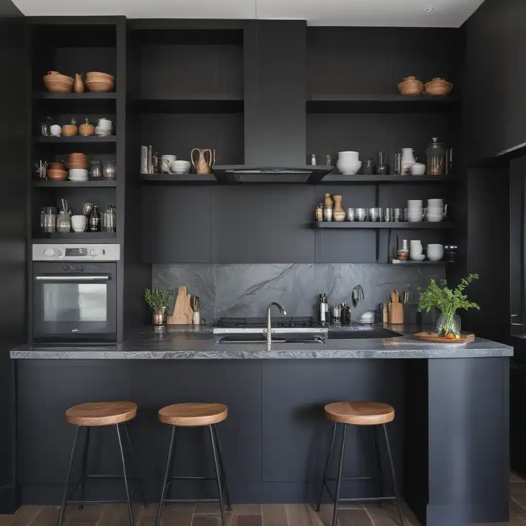 Layout Tricks For Opening Up A Dark Compact Kitchen Layout Tricks For Opening Up A Dark Compact Kitchen