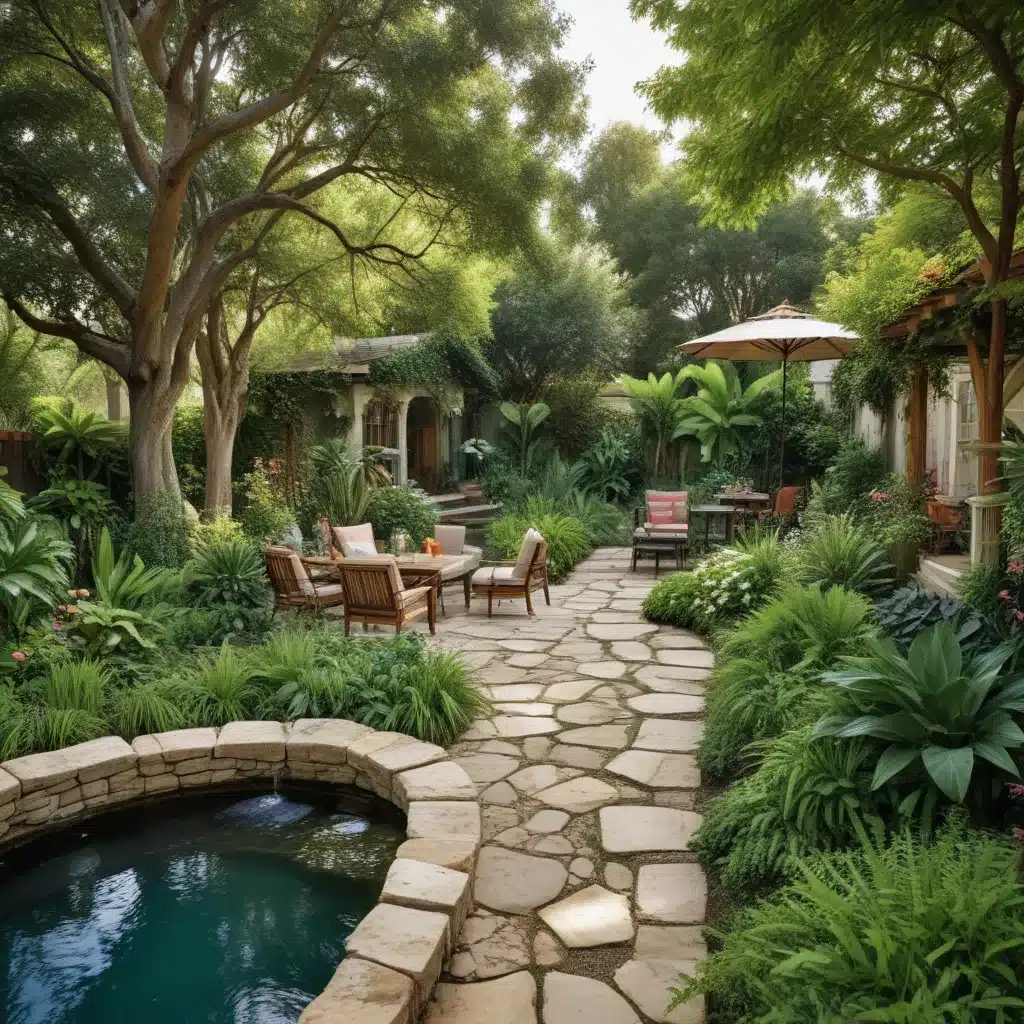 Lush Backyard Getaways