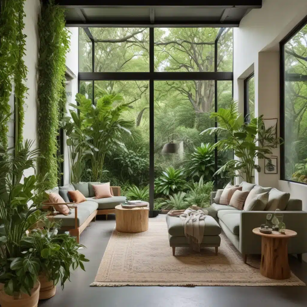 Lush Greenery Brings The Outdoors In