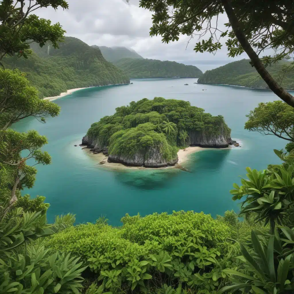 Lush Greens And Islands