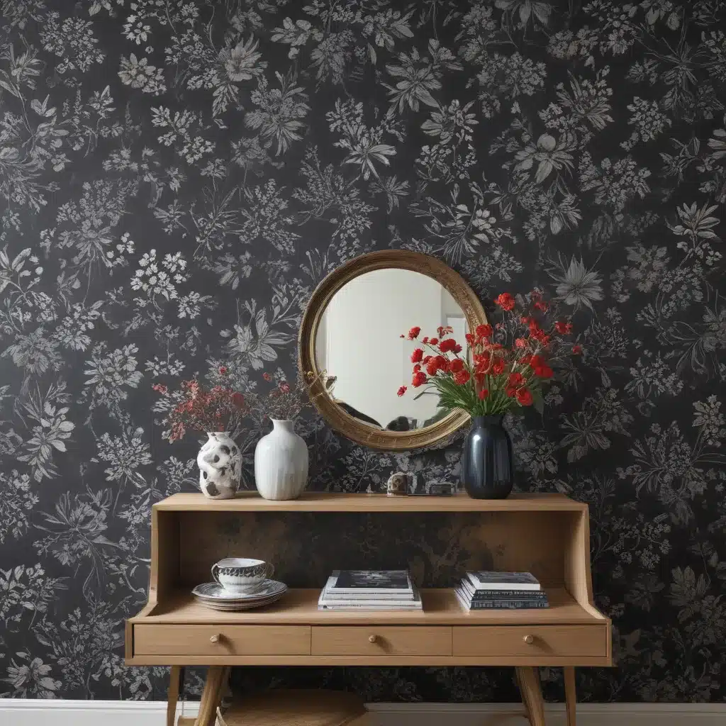 Make A Dramatic Statement With Bold Wallpaper