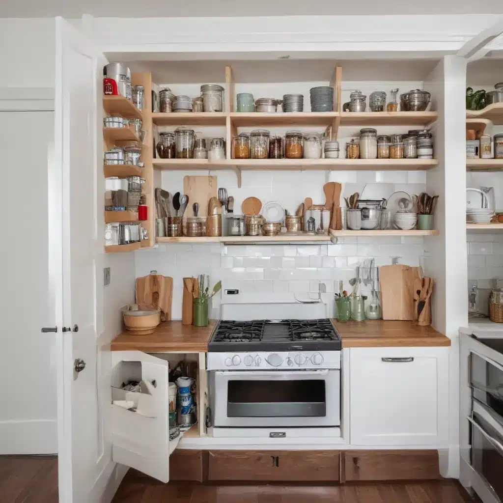 Maximize Storage In A Small Kitchen With Clever Designs