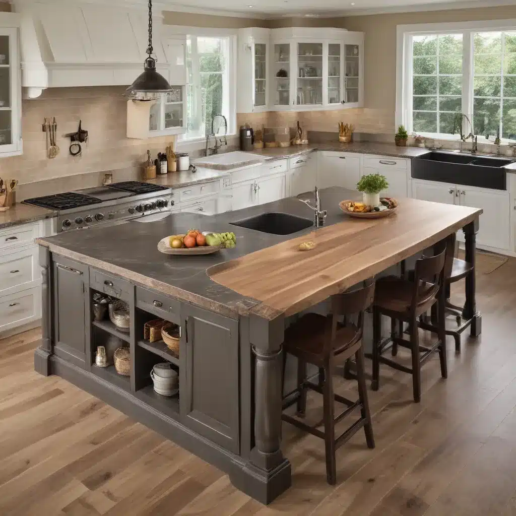 Multifunctional Kitchen Islands