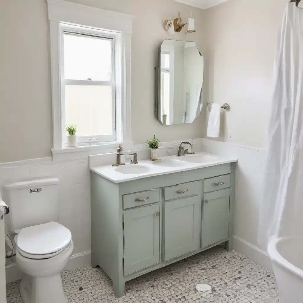 New Life For An Outdated Bathroom New Life For An Outdated Bathroom