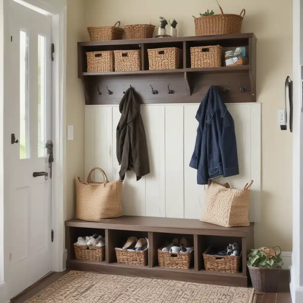 Practical And Pretty Mudroom Solutions