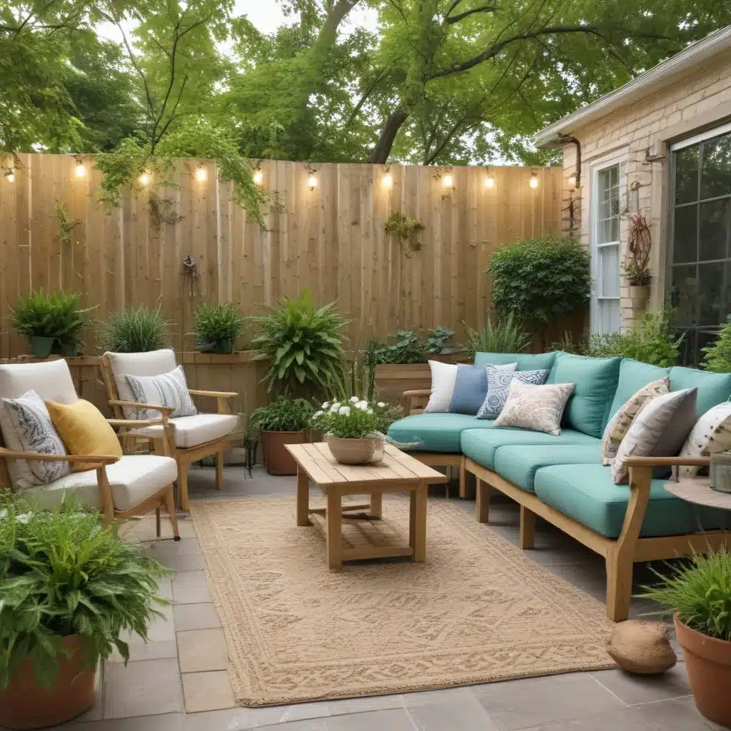 Refresh Outdoor Living on a Budget