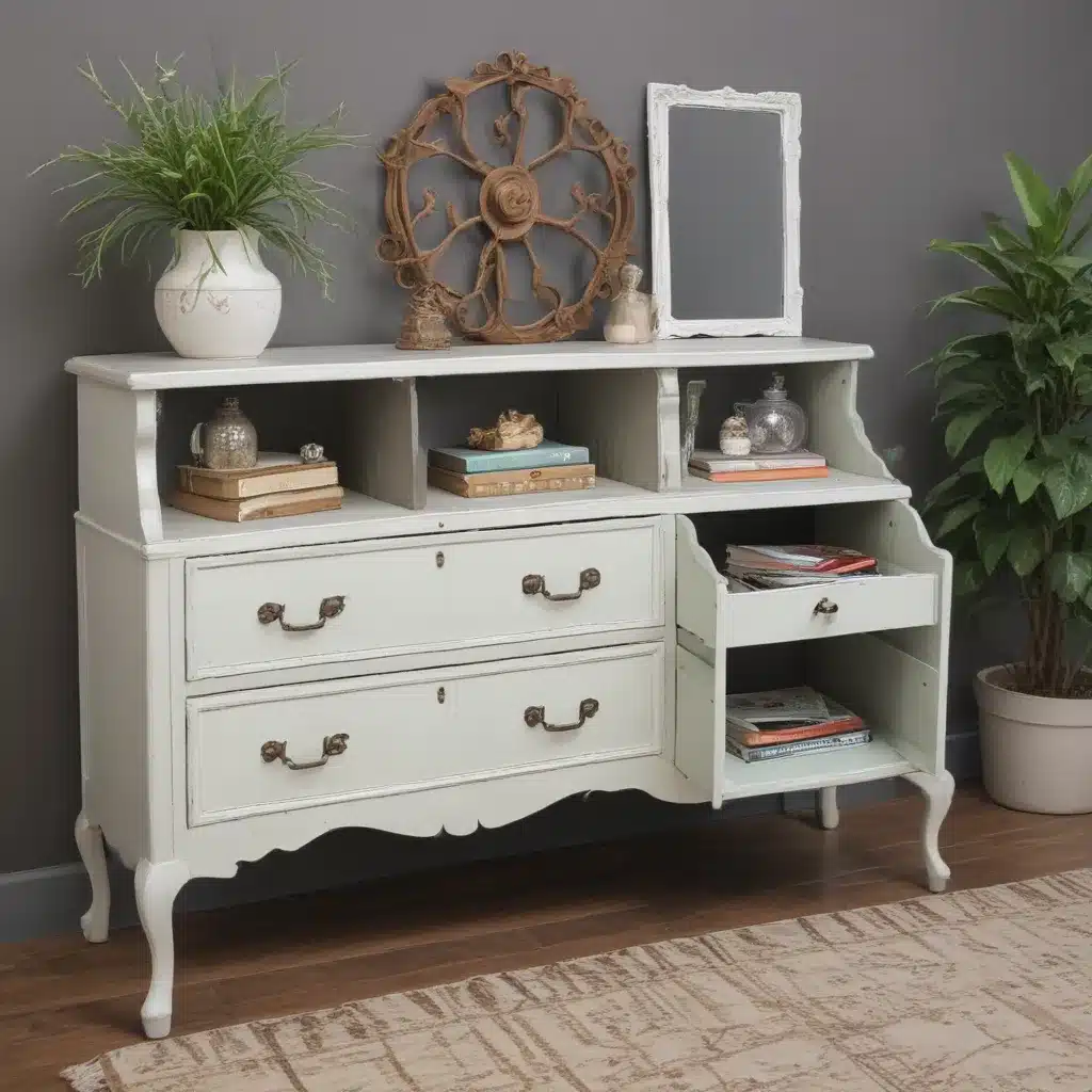 Repurpose Flea Market Finds into Chic Furniture