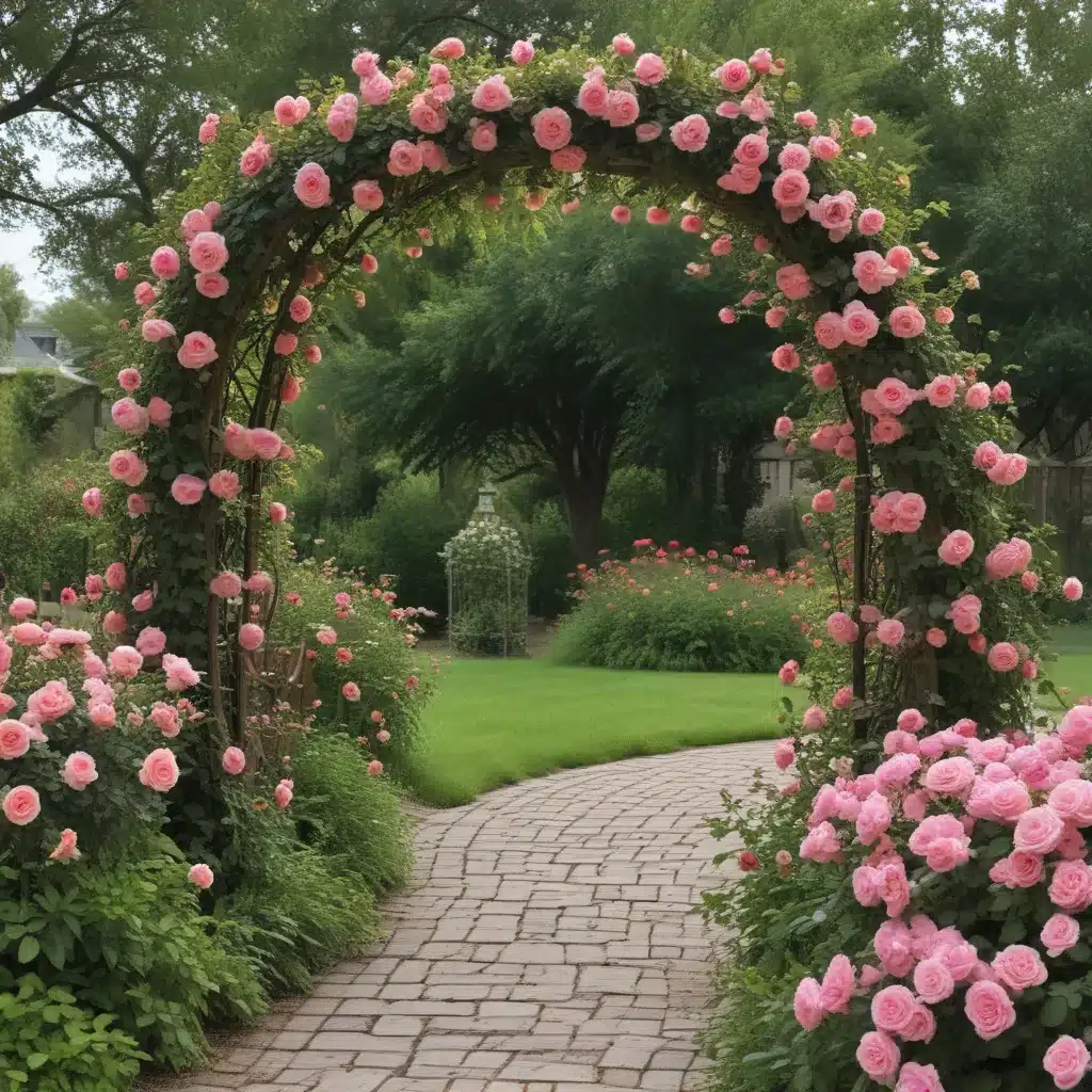 Romantic Rose Arbors and Walkways
