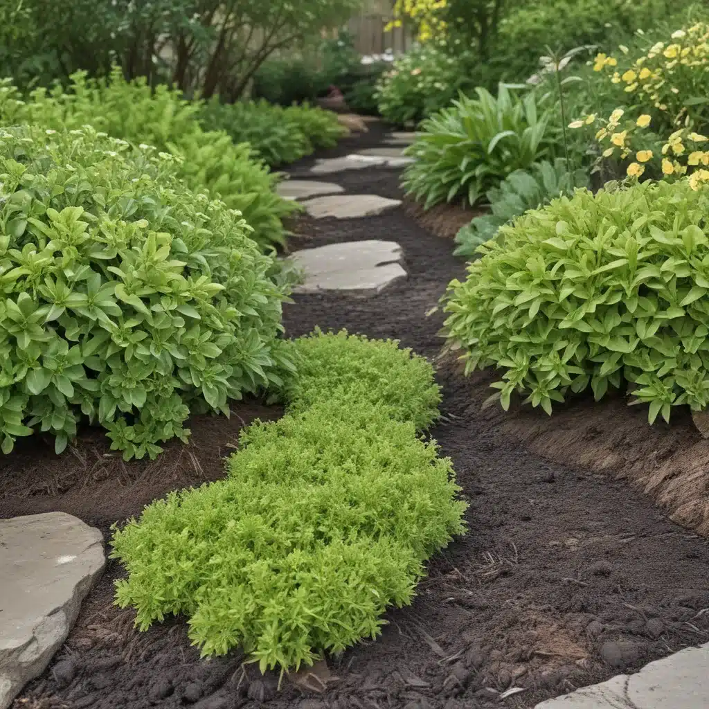Say Goodbye to Lawn with Ground Covers and Mulch