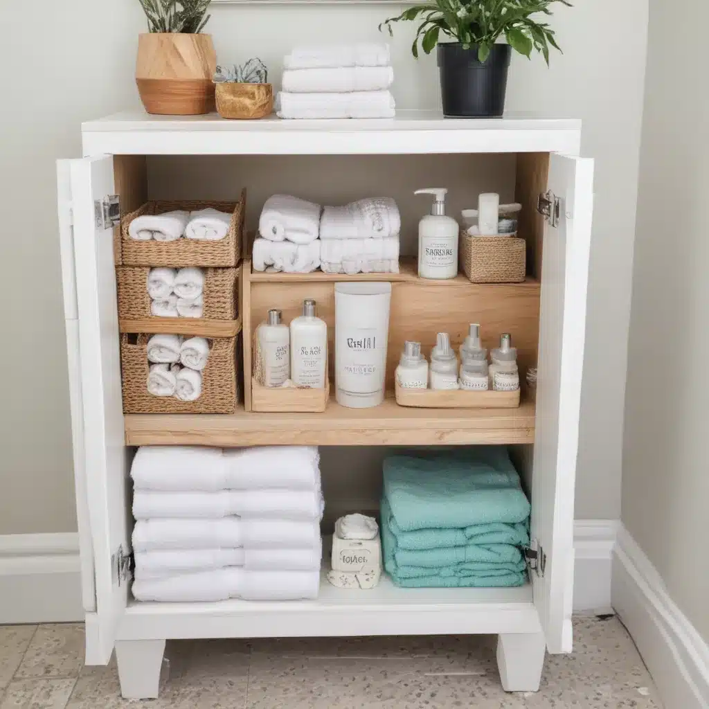 Small Bathroom Storage Hacks