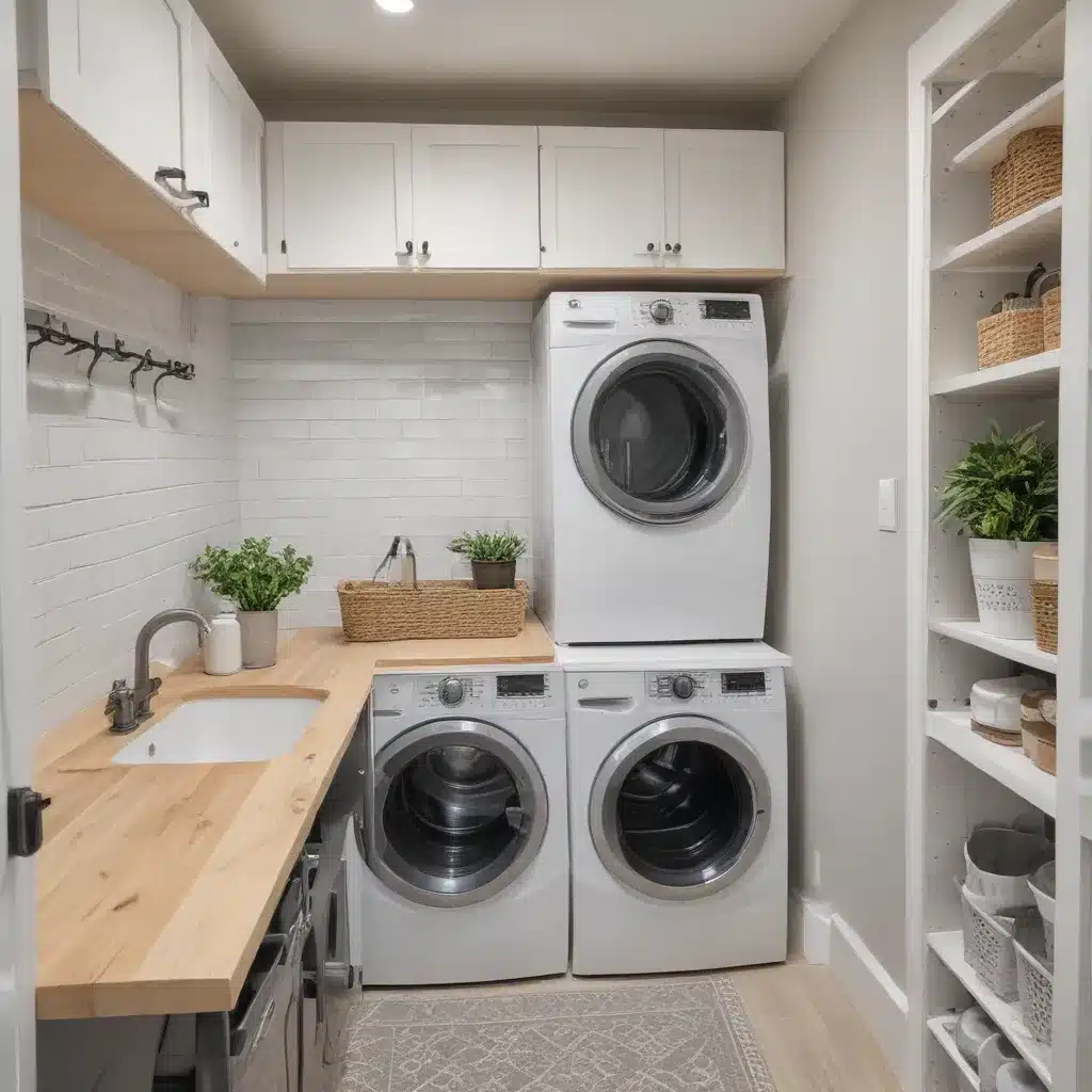 Small Laundry Room Storage Hacks