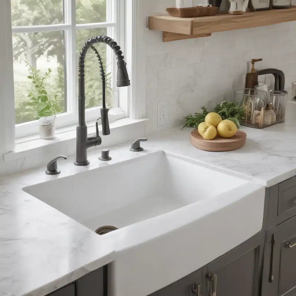 Statement Sink and Faucet Upgrades for Kitchens