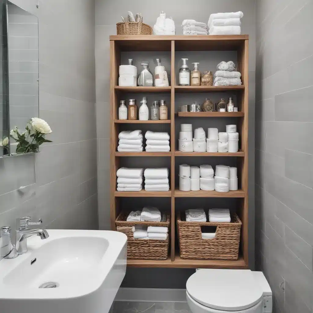 Storage Solutions for Tiny Bathrooms