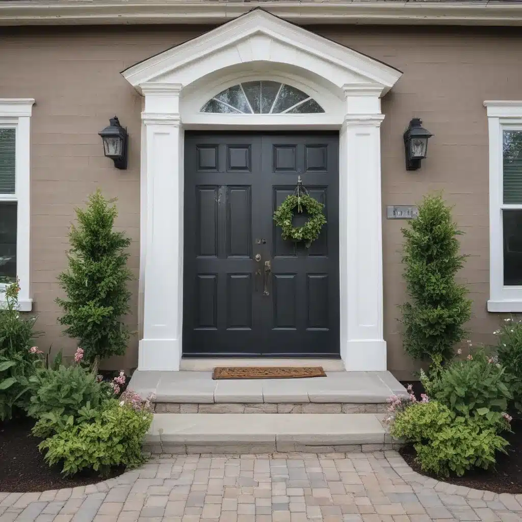 Summerize Entryway For Curb Appeal Boost