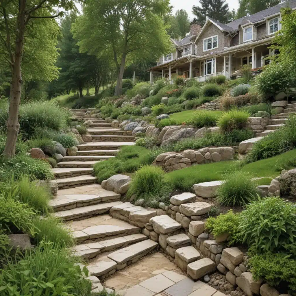 Terraced Yards Solve Slopes And Levels Terraced Yards Solve Slopes And Levels