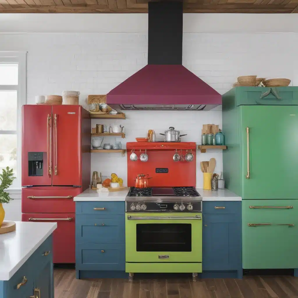 Trend Report: Bold And Colorful Kitchen Appliances