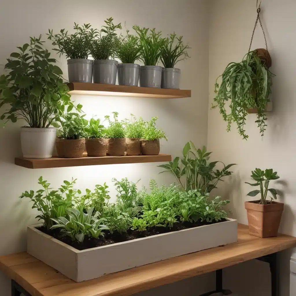 Unexpected Indoor Mini Garden Ideas