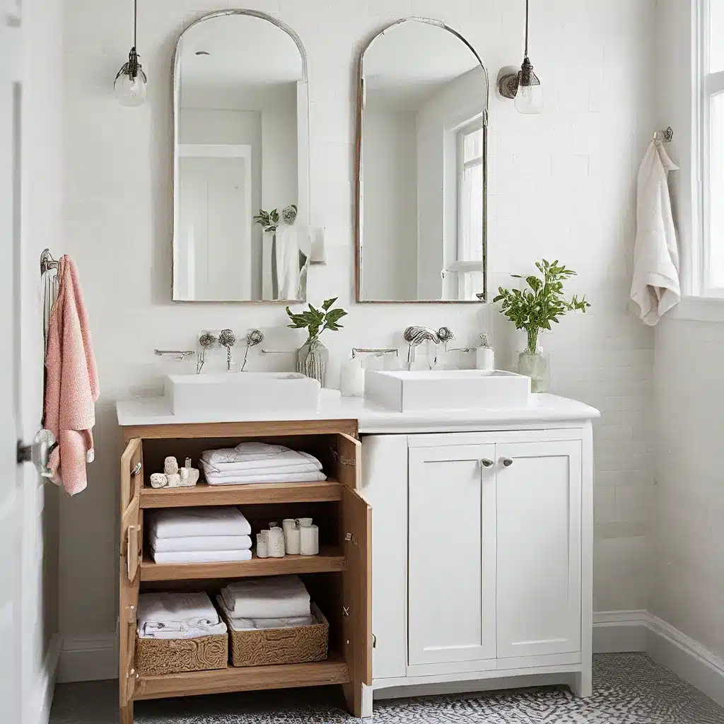 Bathroom Beautification: Stylish Storage that Sparks Joy