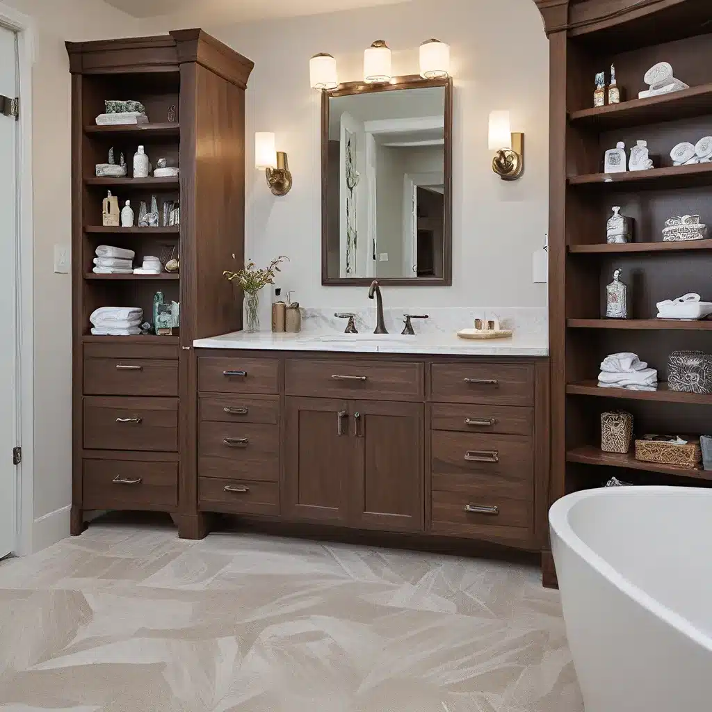 Bathroom Boutique: Customized Cabinetry and Shelving Solutions