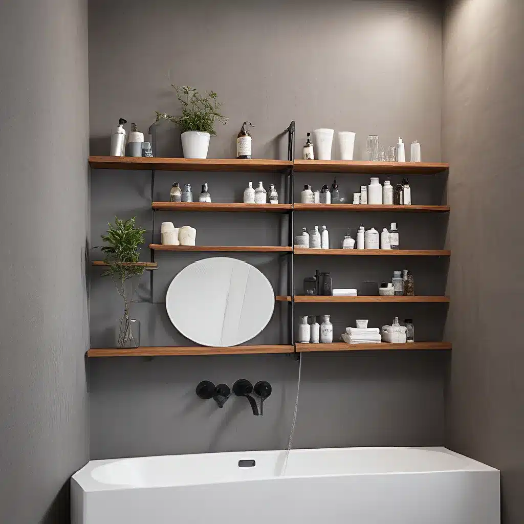 Bathroom Brilliance: Innovative Shelving for a Streamlined Look