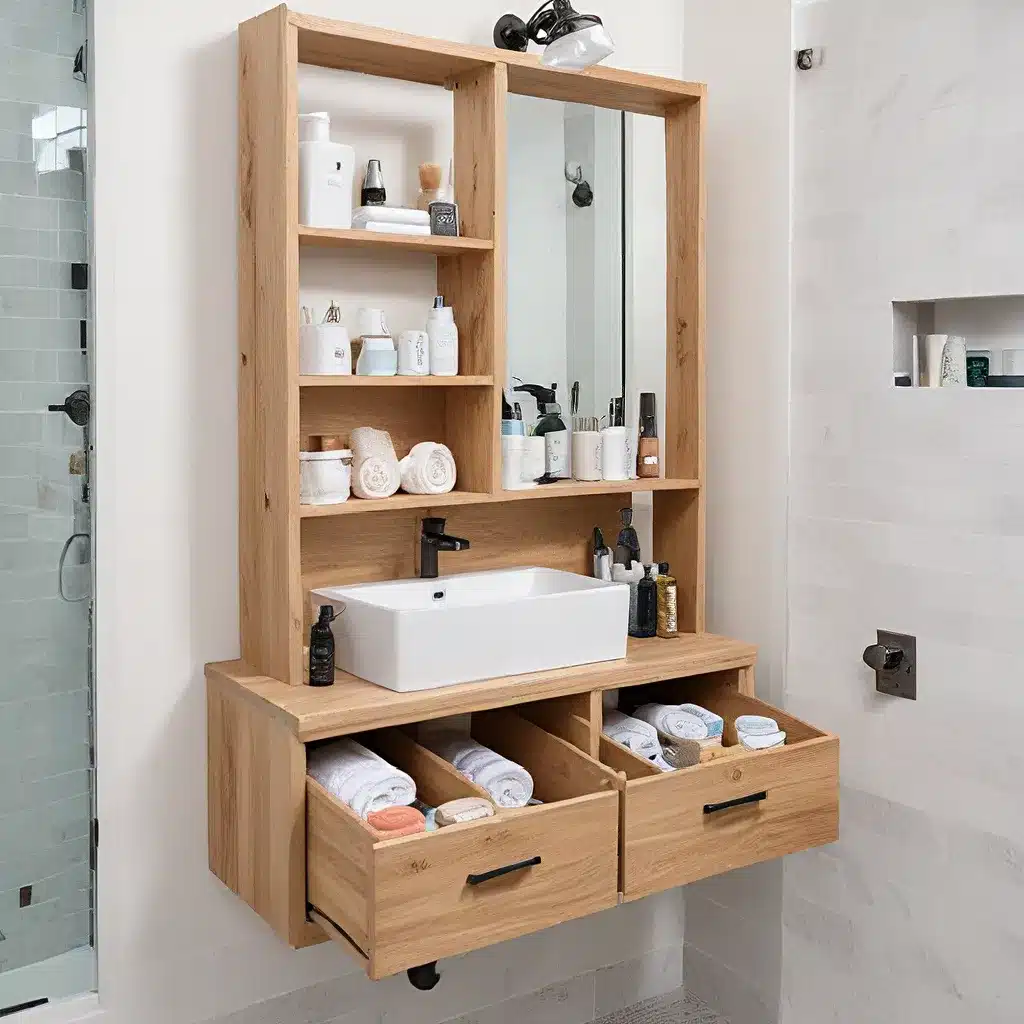 Bathroom Transformation Station: Innovative Storage Upgrades