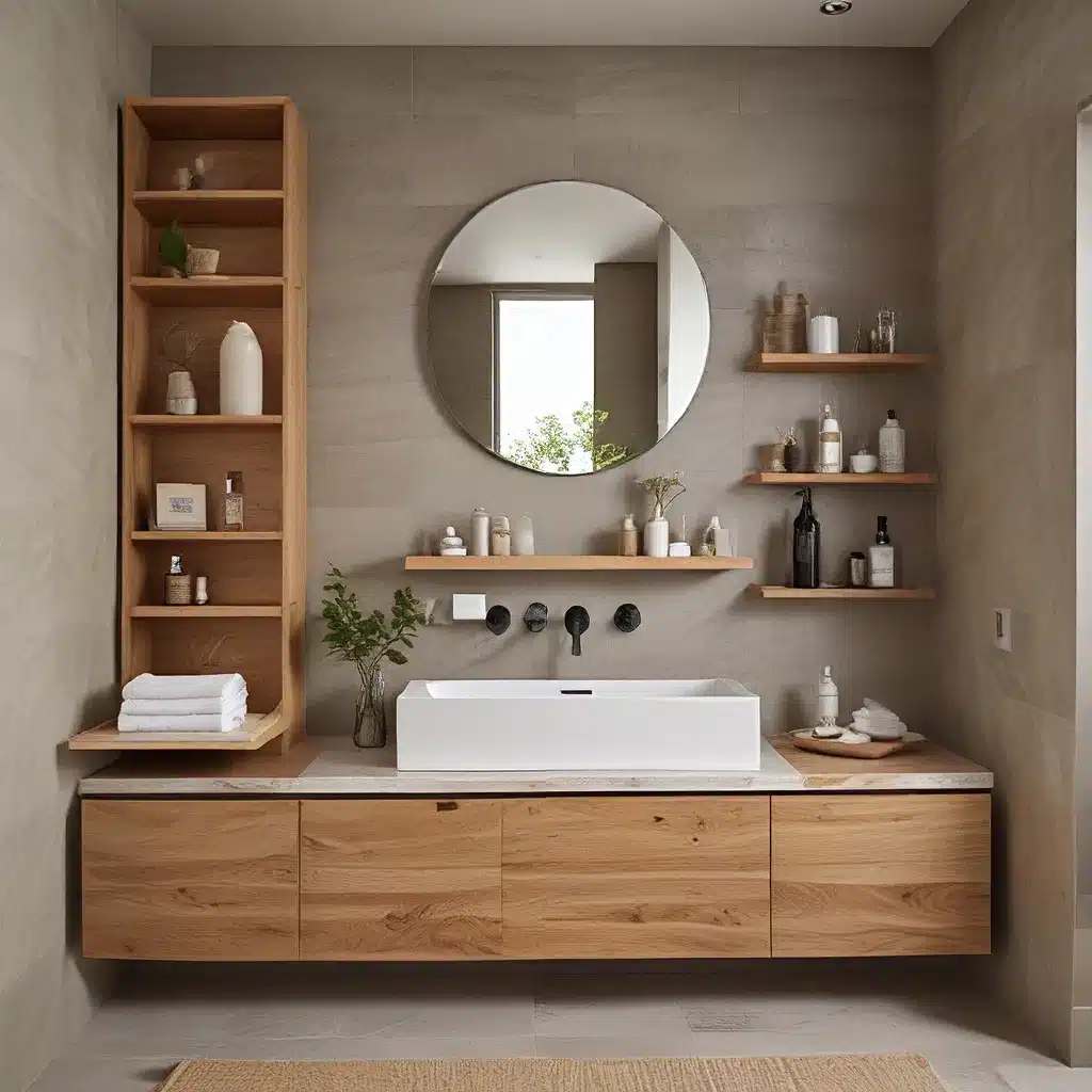 Bathroom Zen: Discreet Storage Innovations for a Relaxing Retreat