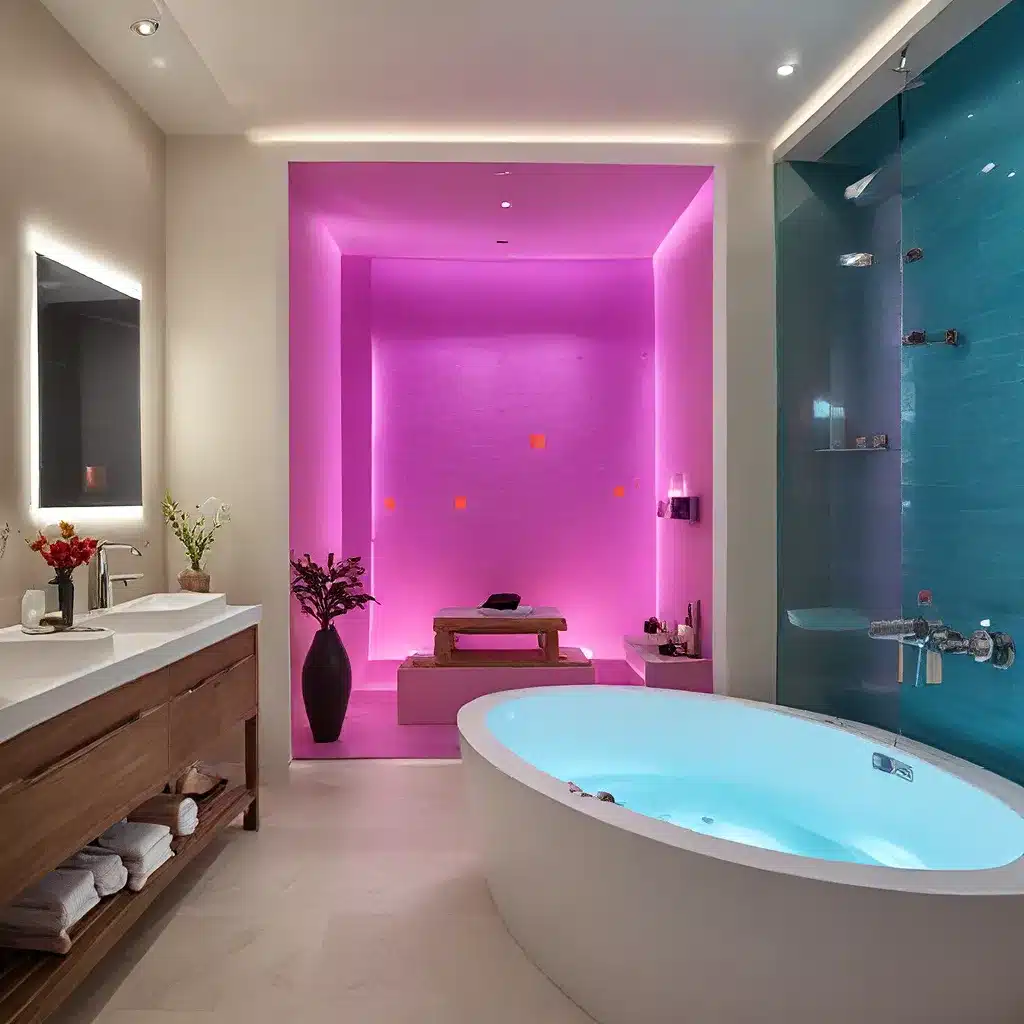 Chromotherapy Bliss: Lighting Up Your Spa-Inspired Bathroom with Color Therapy