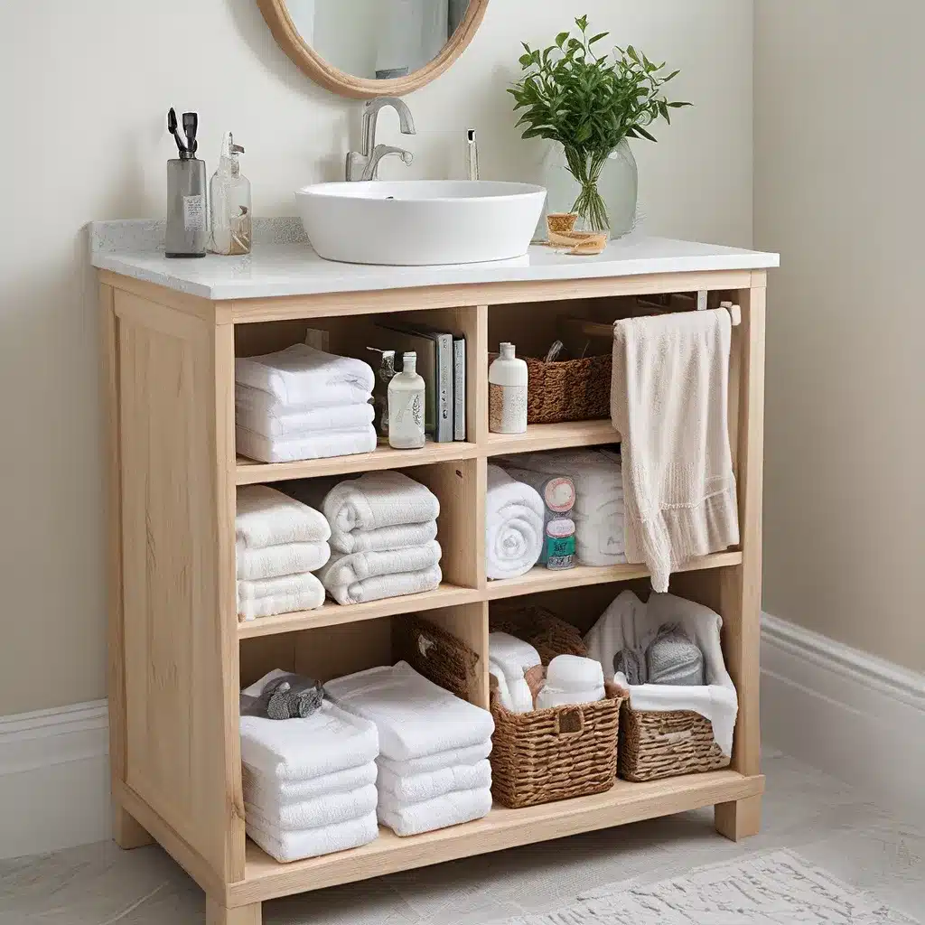 Crafting Functional and Fashionable Bathroom Storage