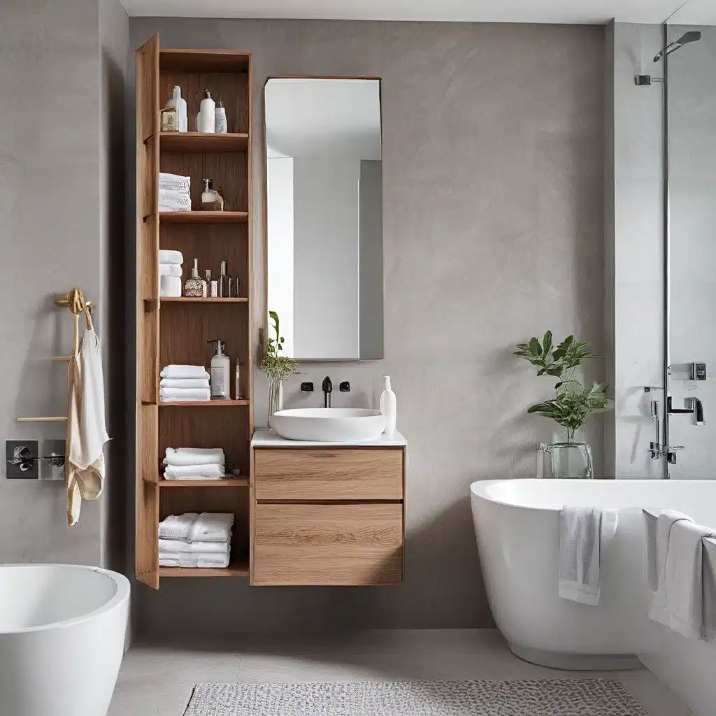 Efficient Elegance: Bathroom Storage Innovations for the Modern Home