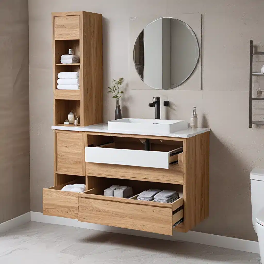 Effortless Elegance: Innovative Bathroom Storage for a Sophisticated Look
