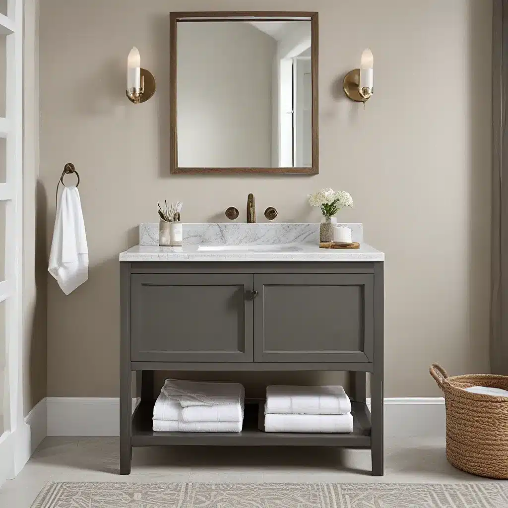 Elevated Essentials: Chic Bathroom Cabinets and Vanities with Purpose