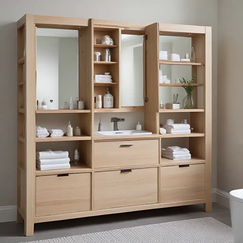 Harmonious Harmony: Blending Style and Function in Bathroom Storage