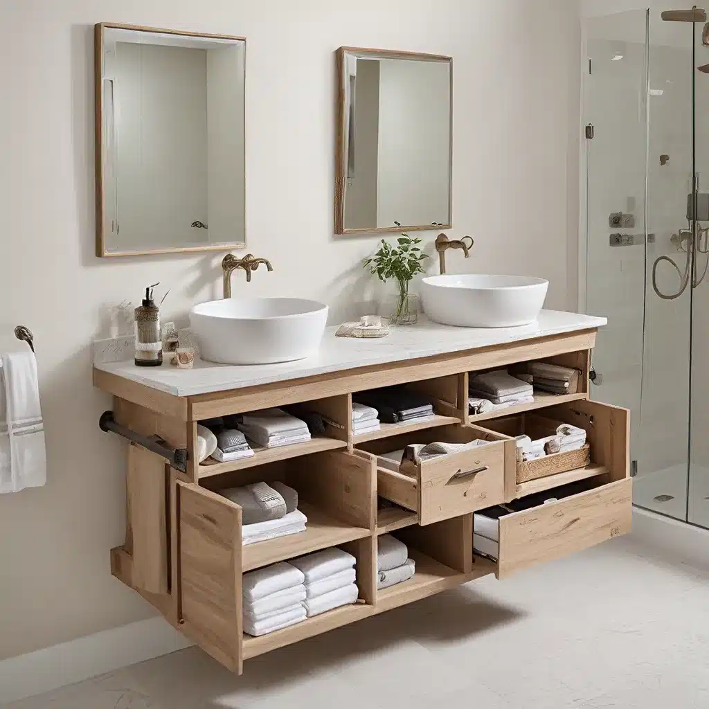 Innovative Bathroom Storage: Bridging Style and Practicality