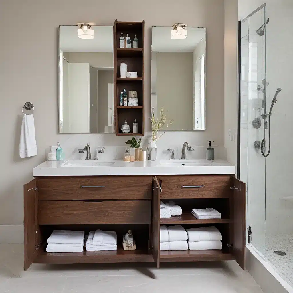 Innovative Bathroom Storage: Enhancing Form and Function