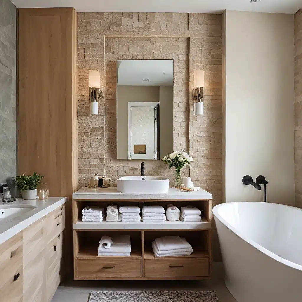 Layered Luxury: Textures and Tones for a Spa-Inspired Bathroom Retreat