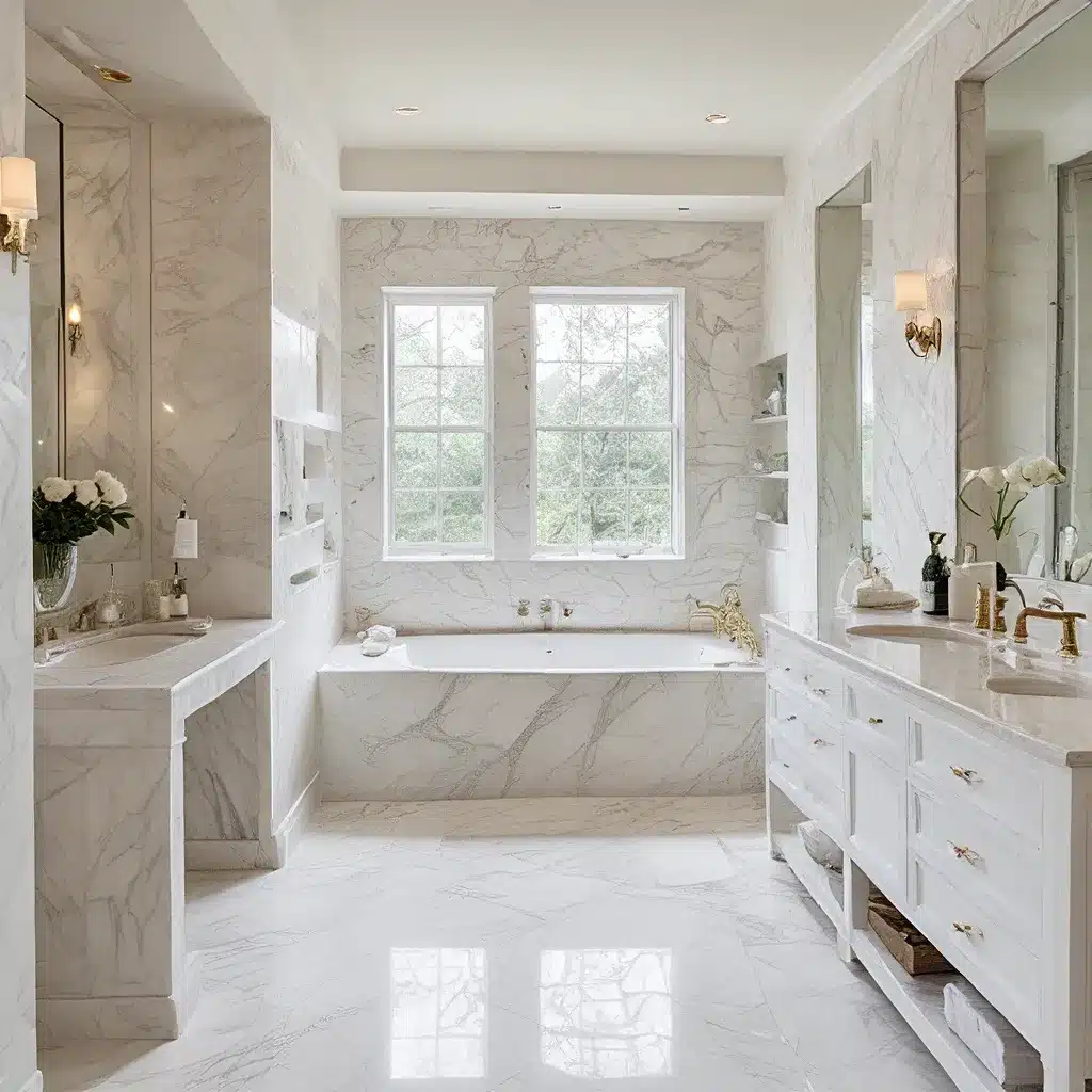 Marble Marvels: Elevating Spa-Inspired Bathroom Design with Natural Stone