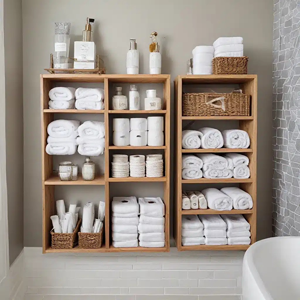 Maximizing Bathroom Space: Unique Storage Hacks