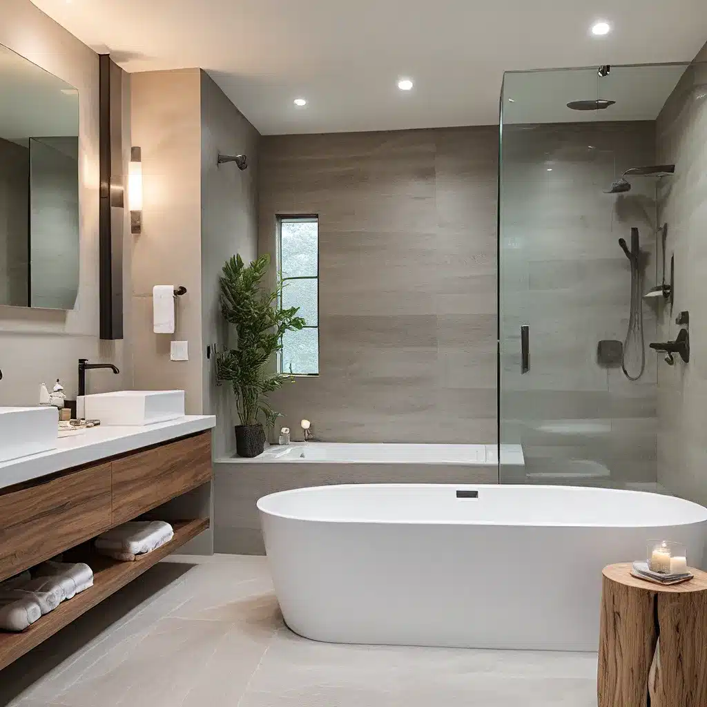 Modern Minimalism: Achieving a Sleek Spa-Inspired Bathroom Design